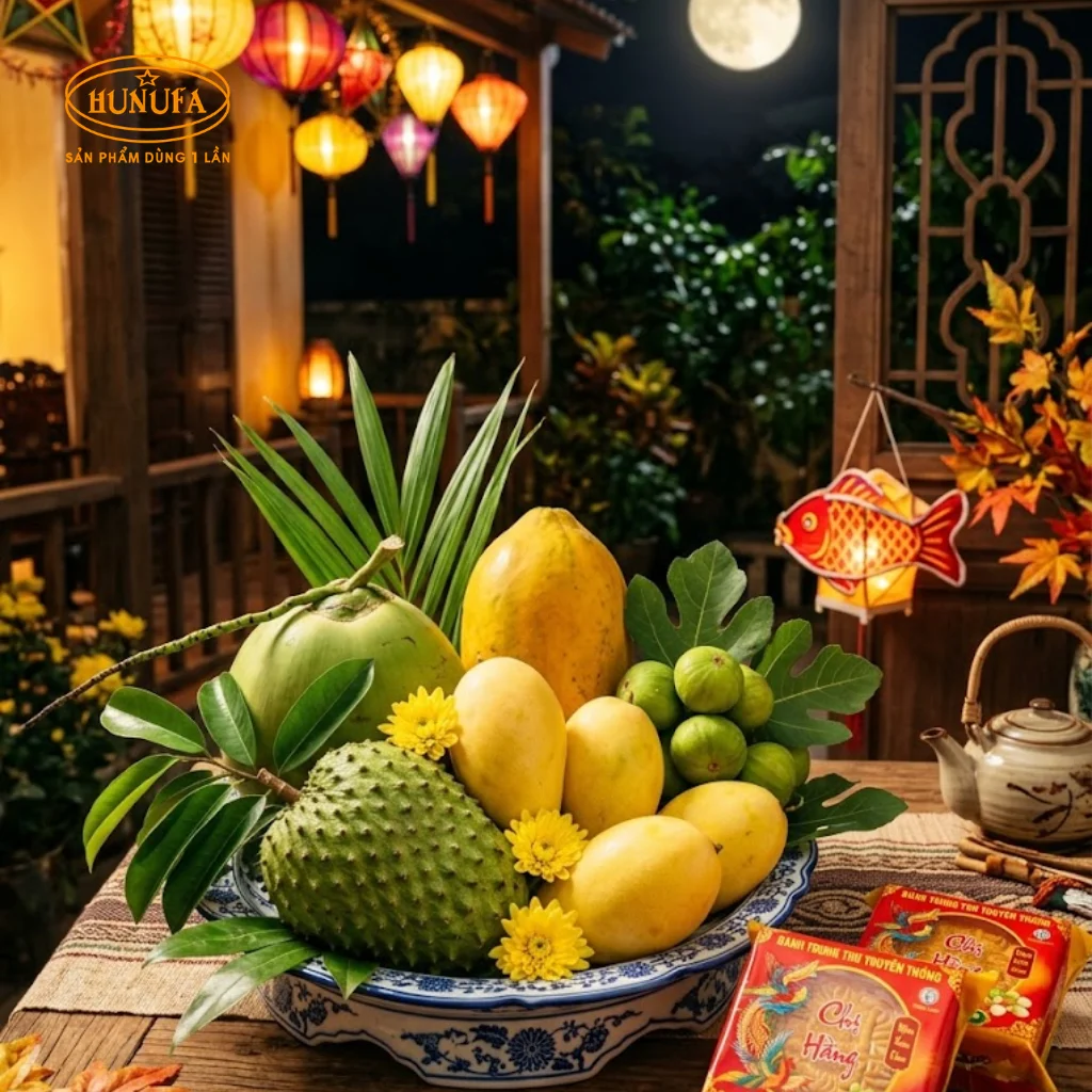 35+ Hình ảnh mâm ngũ quả Trung Thu đẹp, đơn giản, độc đáo