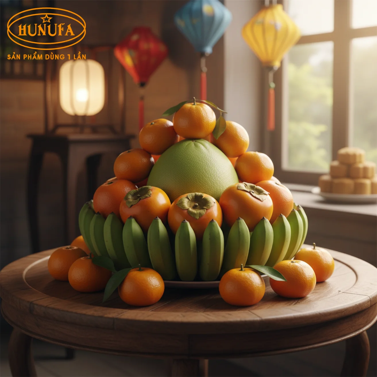 Hình ảnh mâm ngũ quả Trung Thu