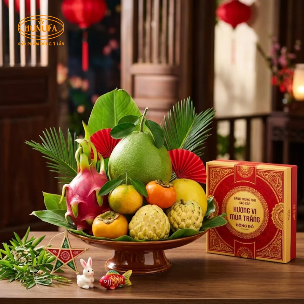 35+ Hình ảnh mâm ngũ quả Trung Thu đẹp, đơn giản, độc đáo