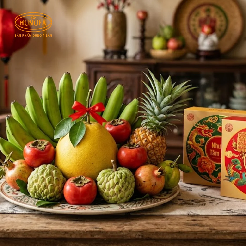 35+ Hình ảnh mâm ngũ quả Trung Thu đẹp, đơn giản, độc đáo