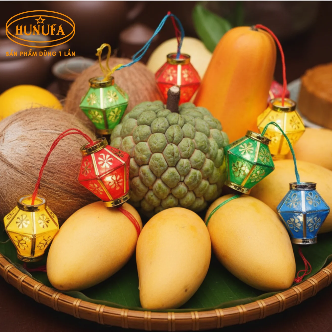 Hình ảnh mâm ngũ quả Trung Thu