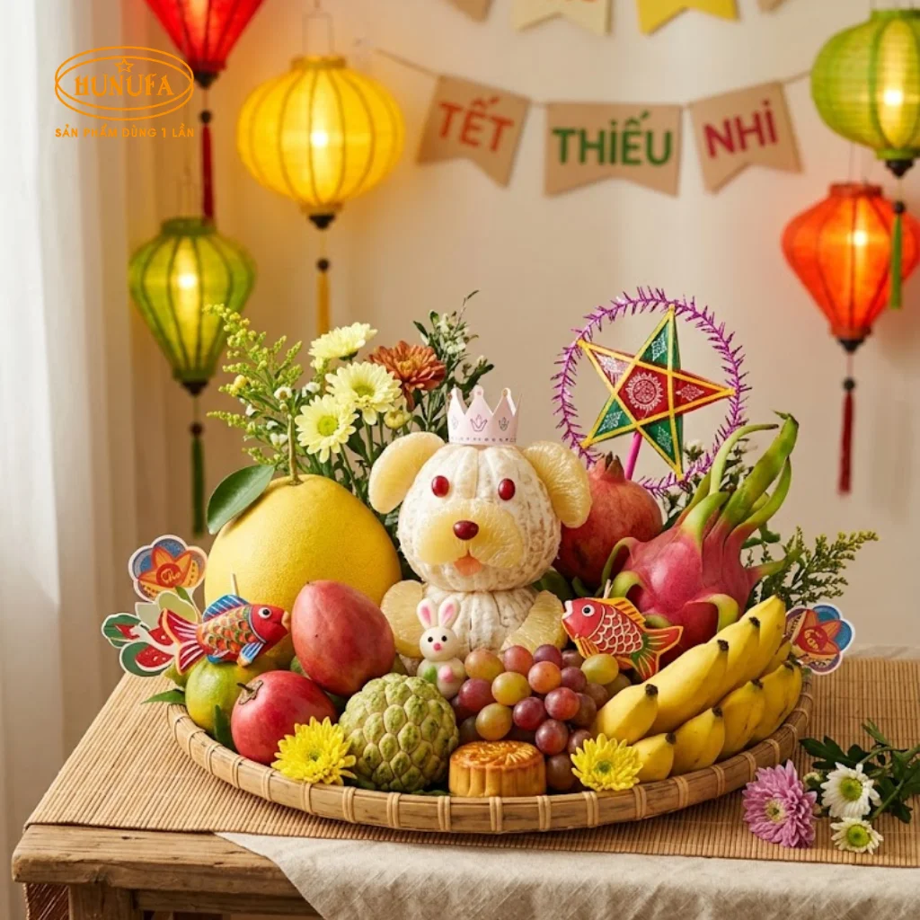 35+ Hình ảnh mâm ngũ quả Trung Thu đẹp, đơn giản, độc đáo