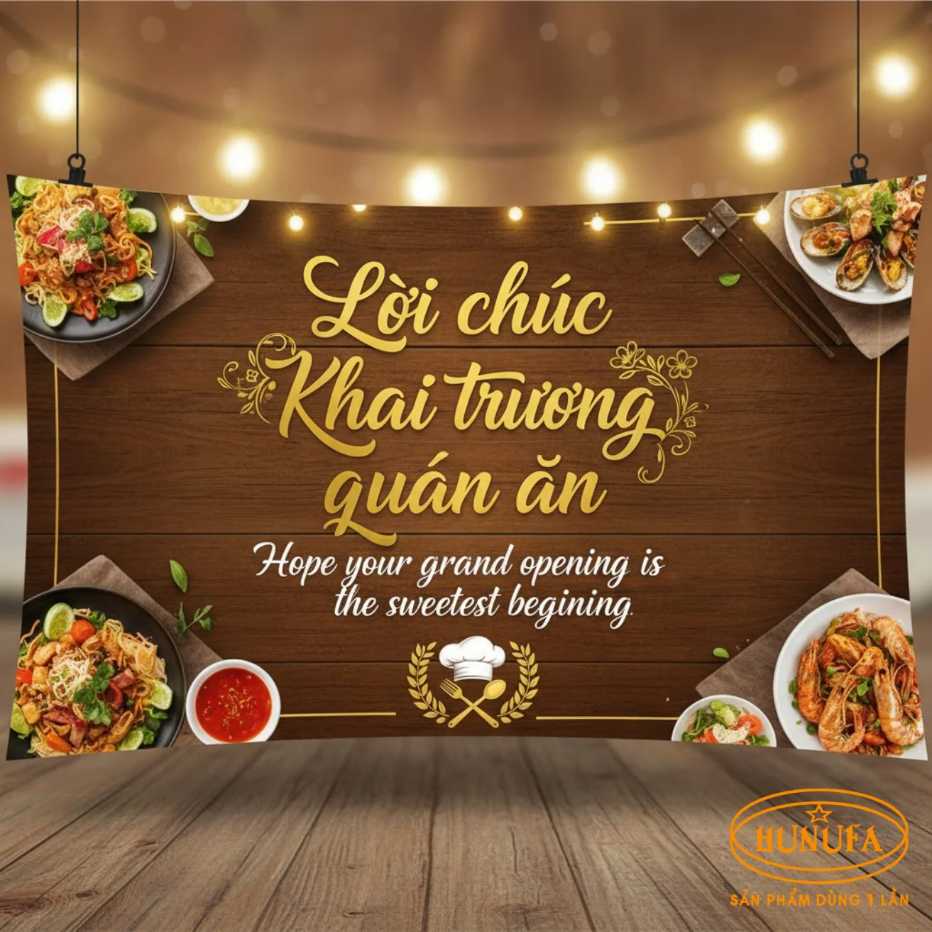 Lời chúc khai trương quán ăn
