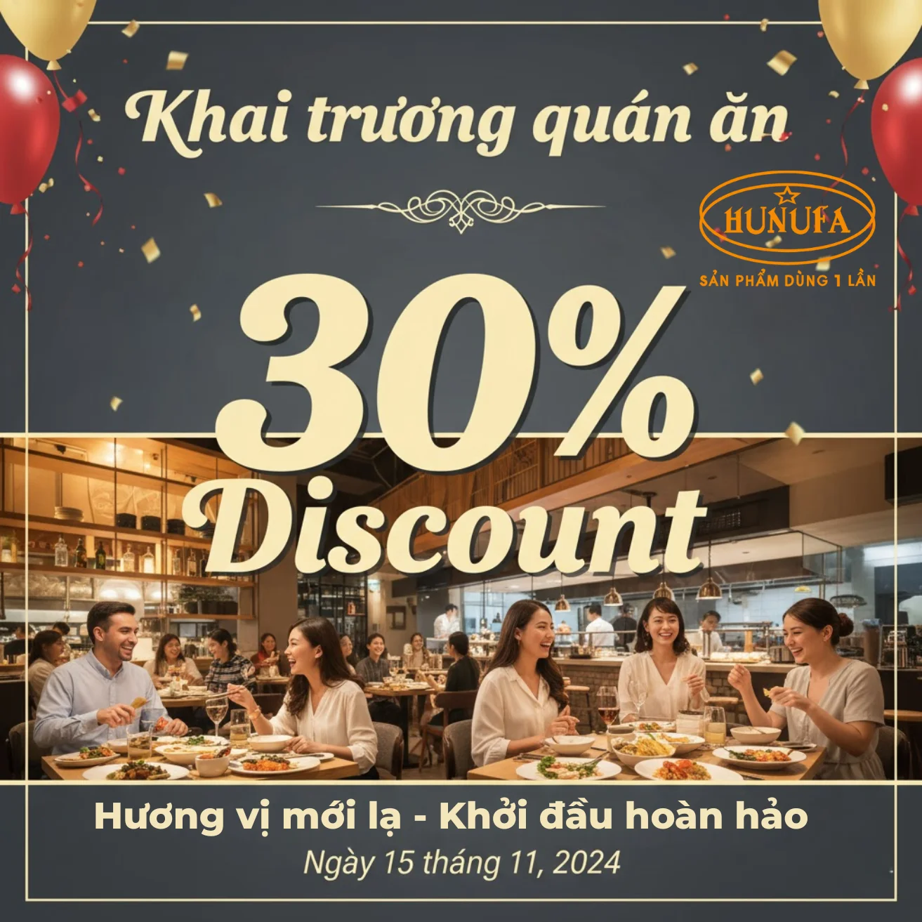 Lời chúc khai trương quán ăn