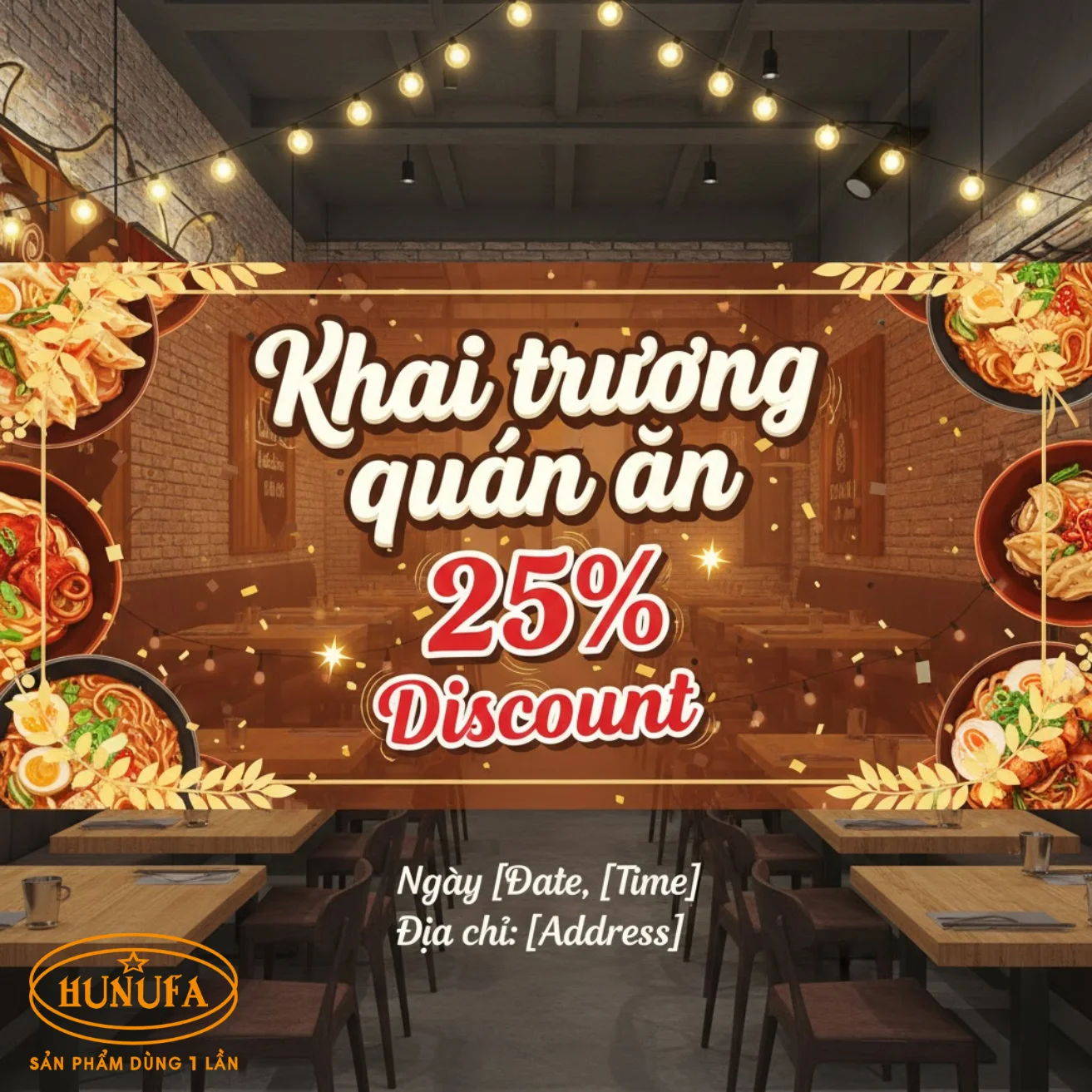 Lời chúc khai trương quán ăn