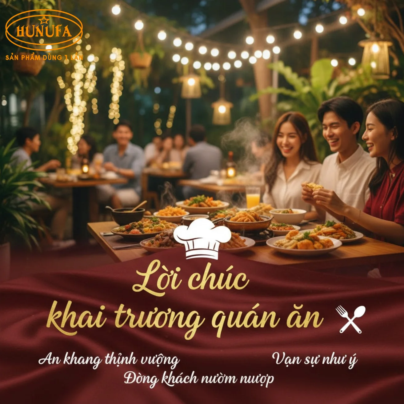 Lời chúc khai trương quán ăn