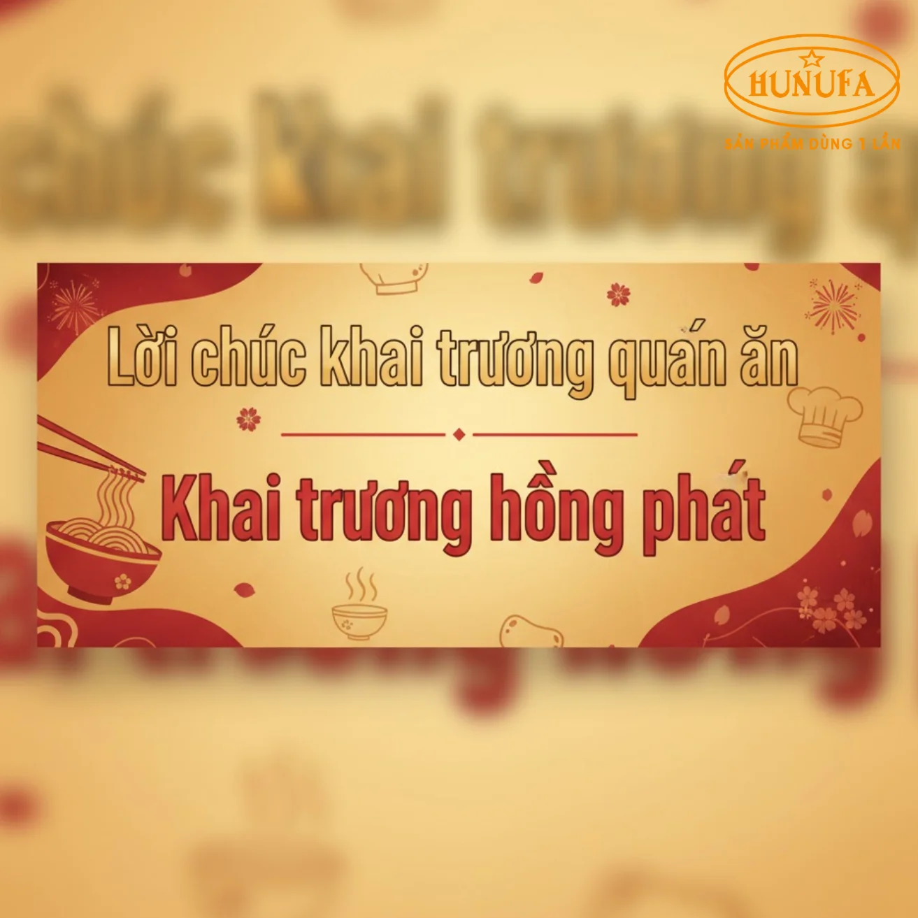 Lời chúc khai trương quán ăn