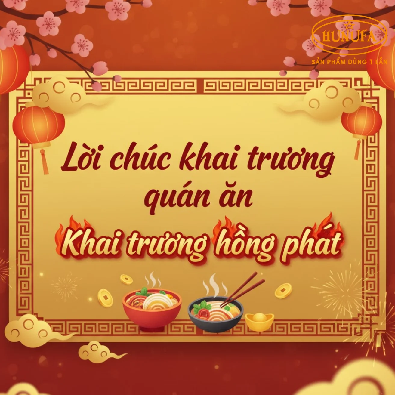 Lời chúc khai trương quán ăn