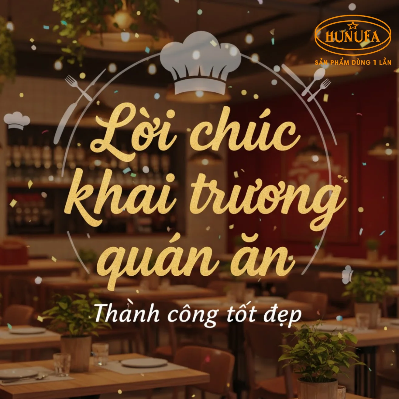 Lời chúc khai trương quán ăn
