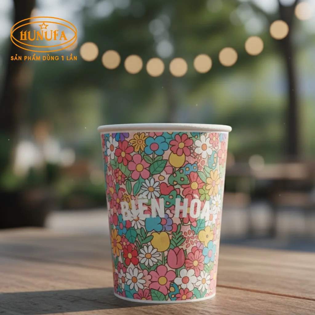 Ly giấy Biên Hòa và địa chỉ in ấn ly giấy giá rẻ, uy tín