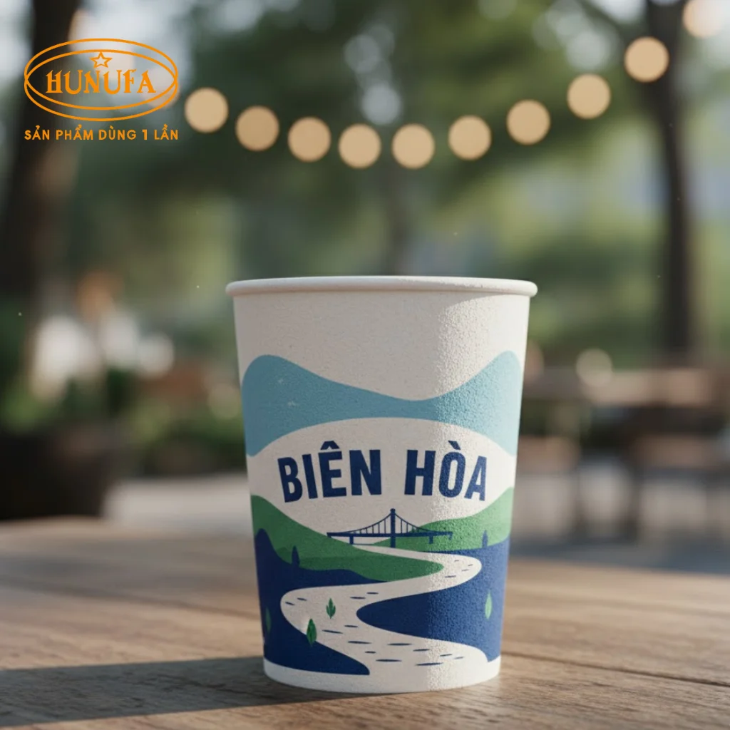 Ly giấy Biên Hòa và địa chỉ in ấn ly giấy giá rẻ, uy tín