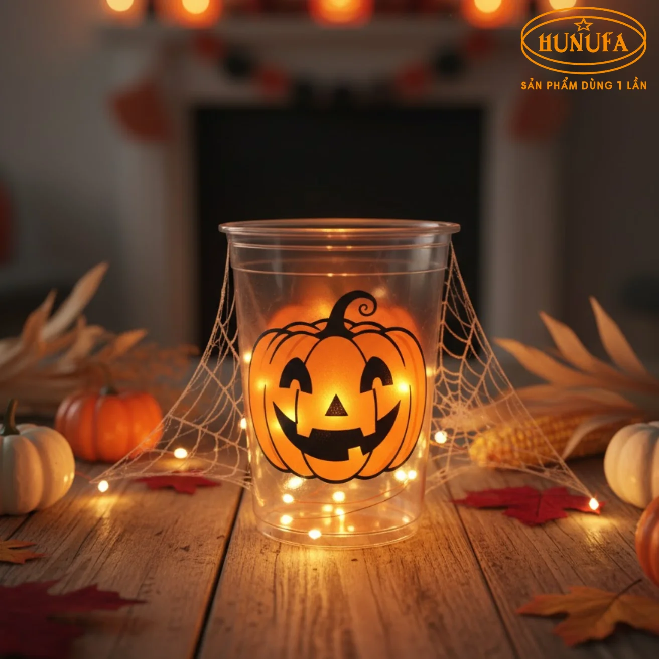 Ly nhựa Halloween