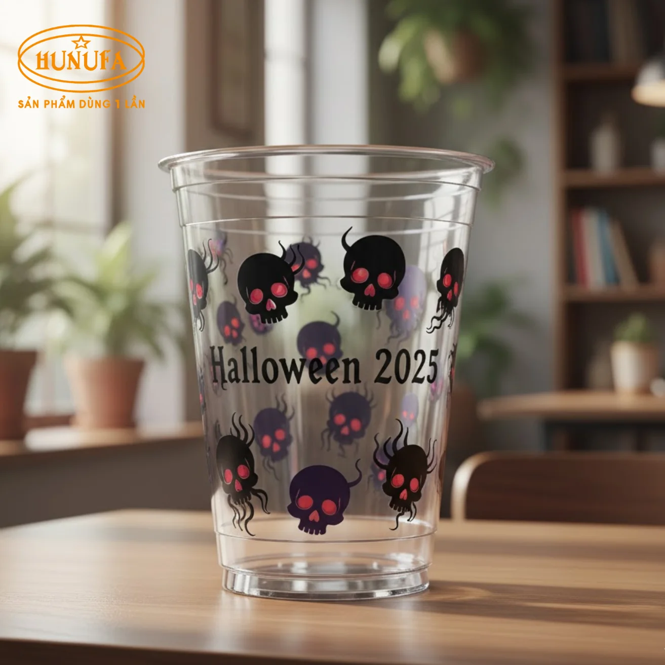 Ly nhựa Halloween