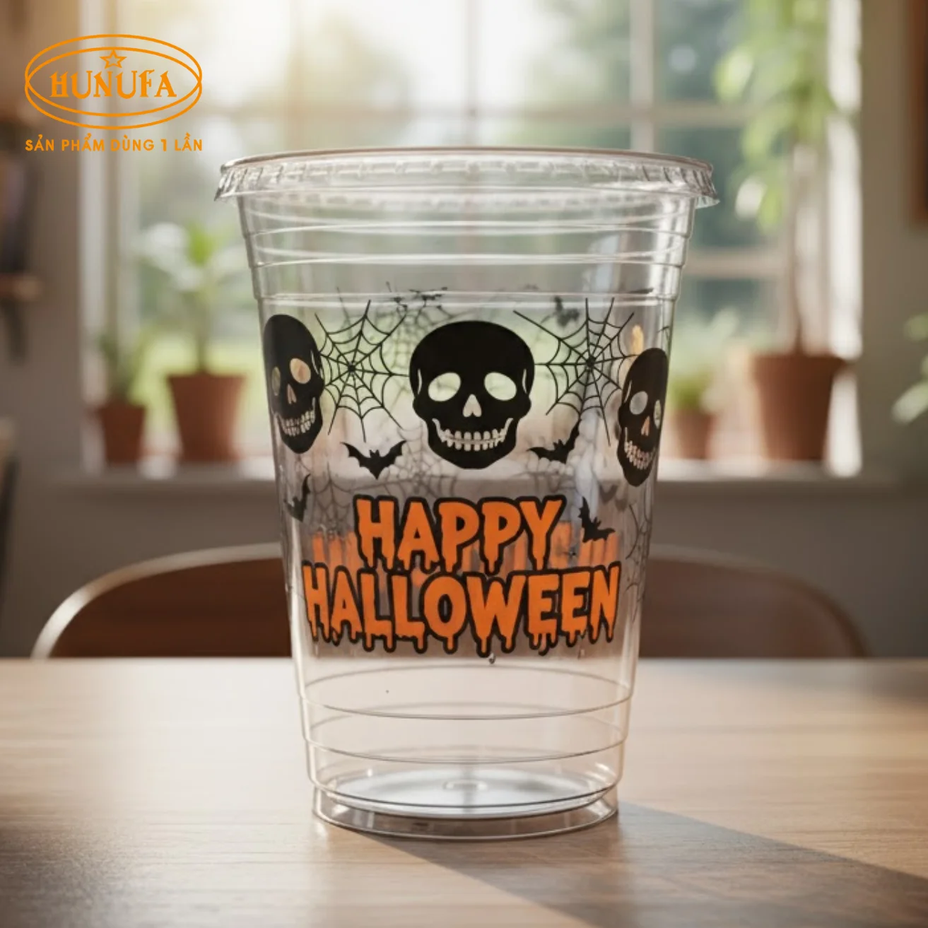 Ly nhựa Halloween