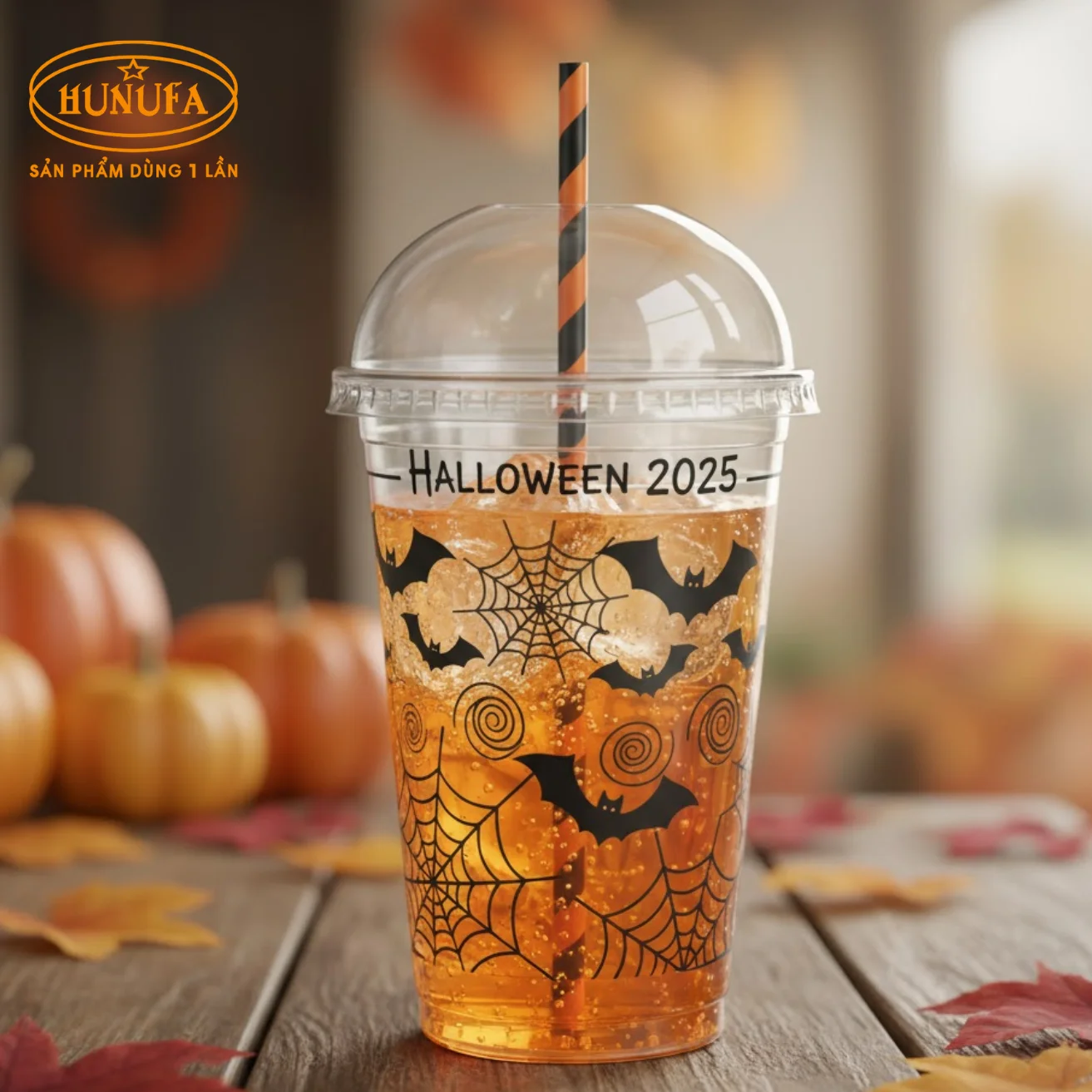 Ly nhựa Halloween