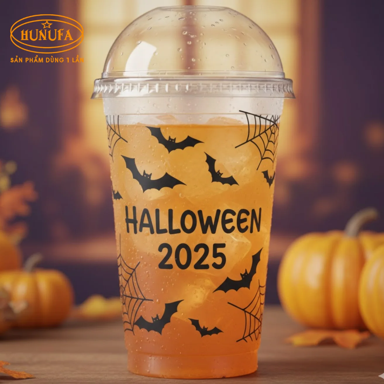 Ly nhựa Halloween