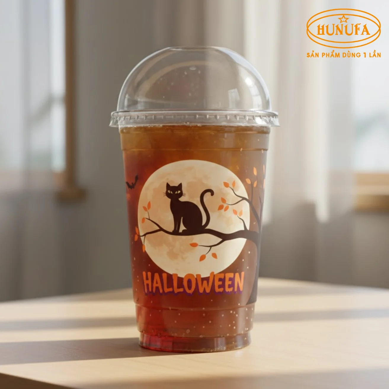 Ly nhựa Halloween