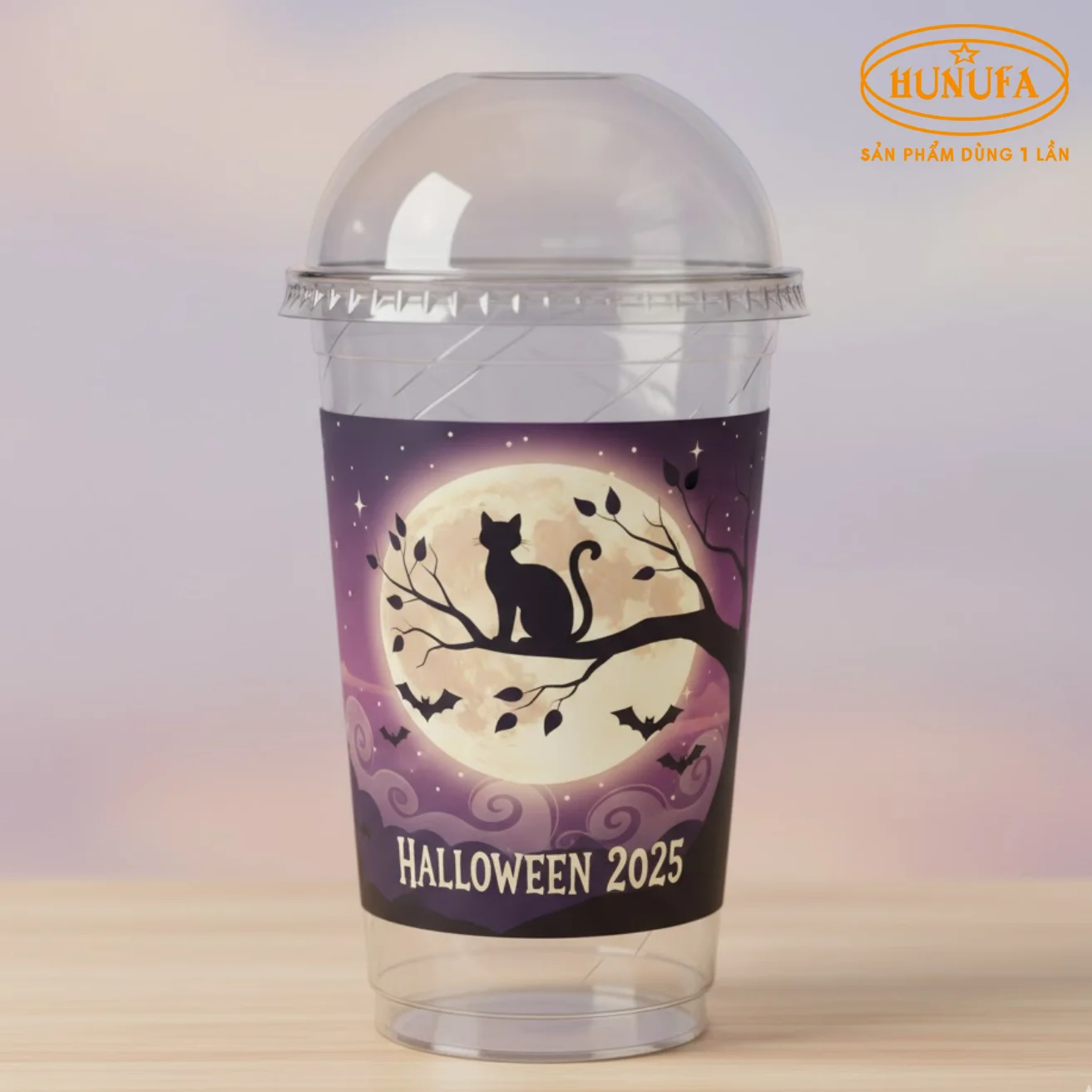 Ly nhựa Halloween