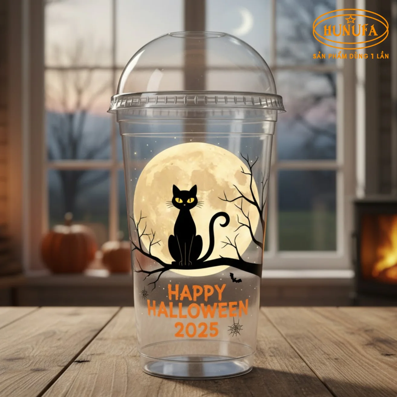 Ly nhựa Halloween