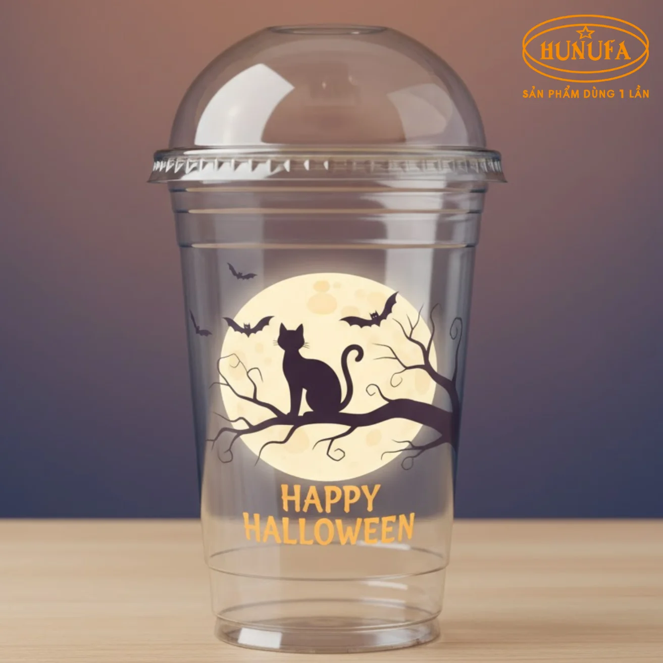 Ly nhựa Halloween