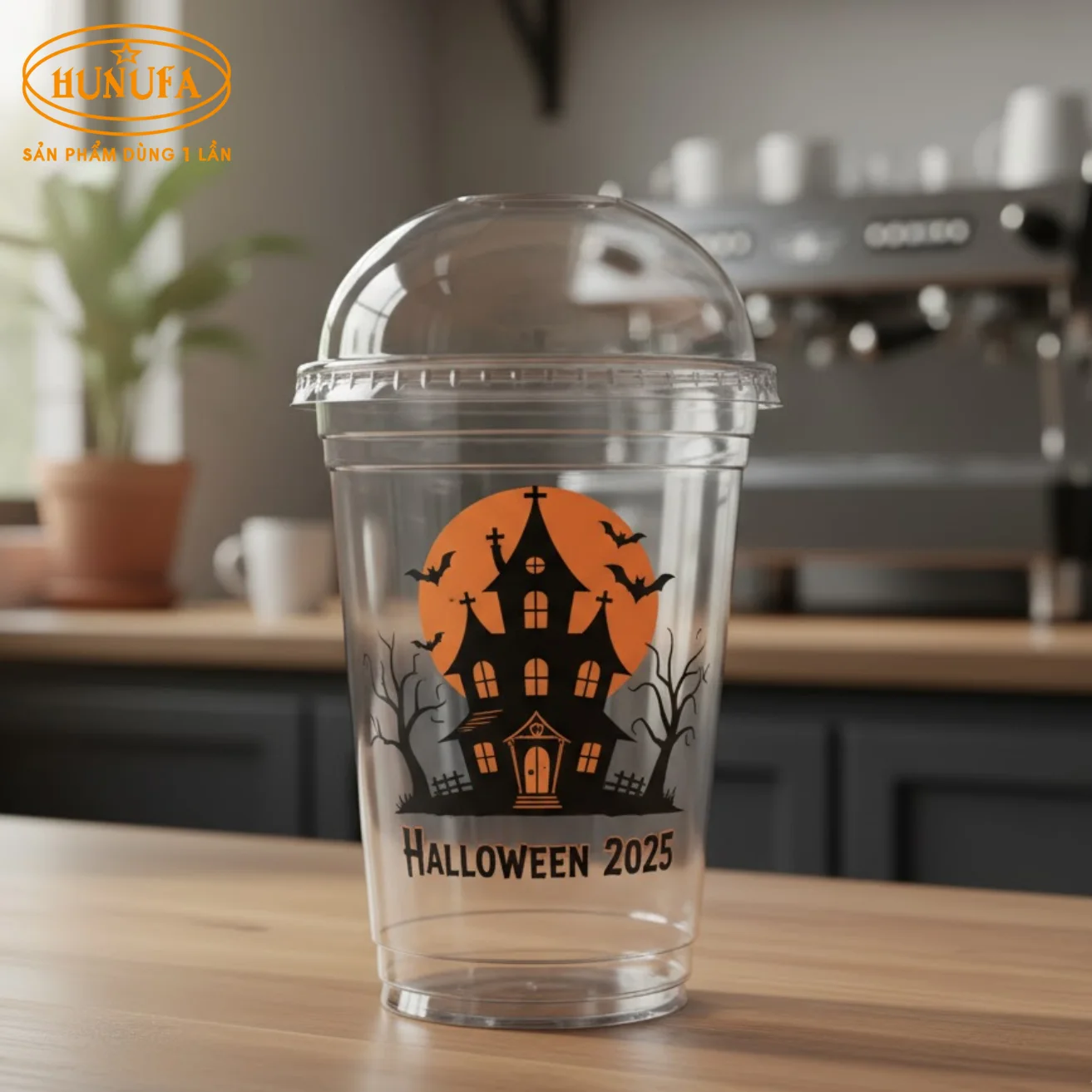 Ly nhựa Halloween