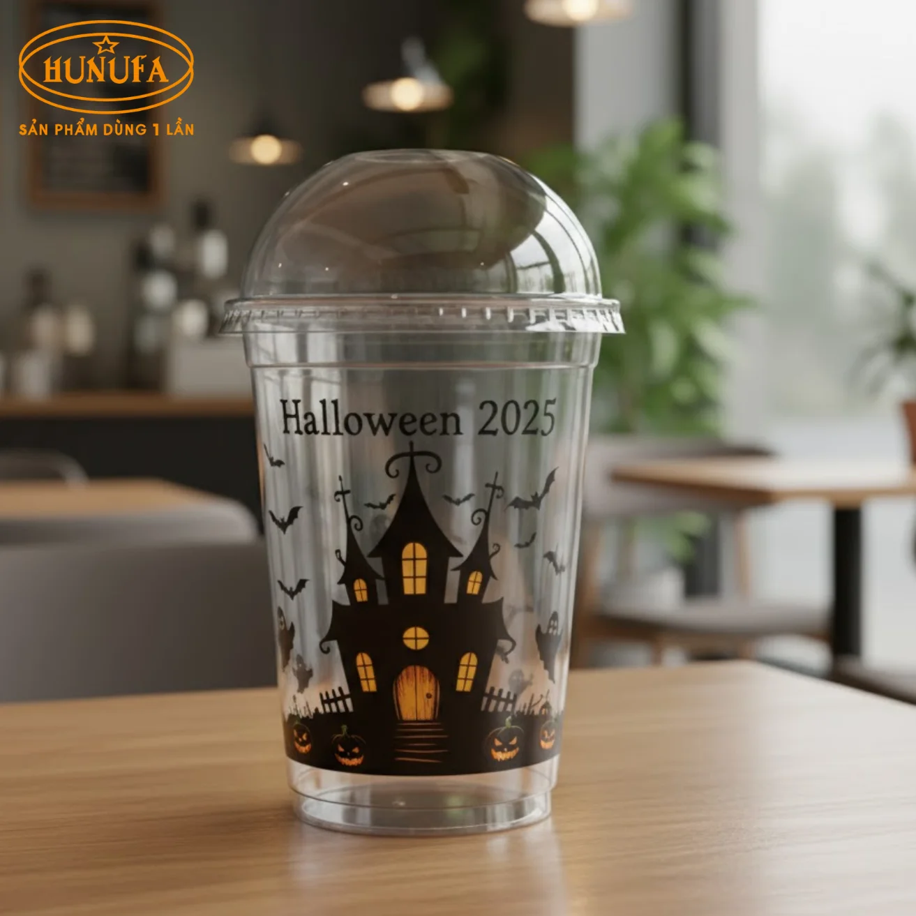 Ly nhựa Halloween