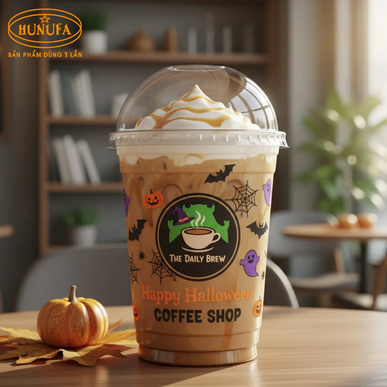 Ly nhựa Halloween