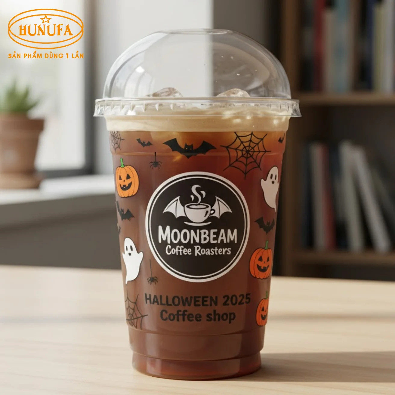 Ly nhựa Halloween
