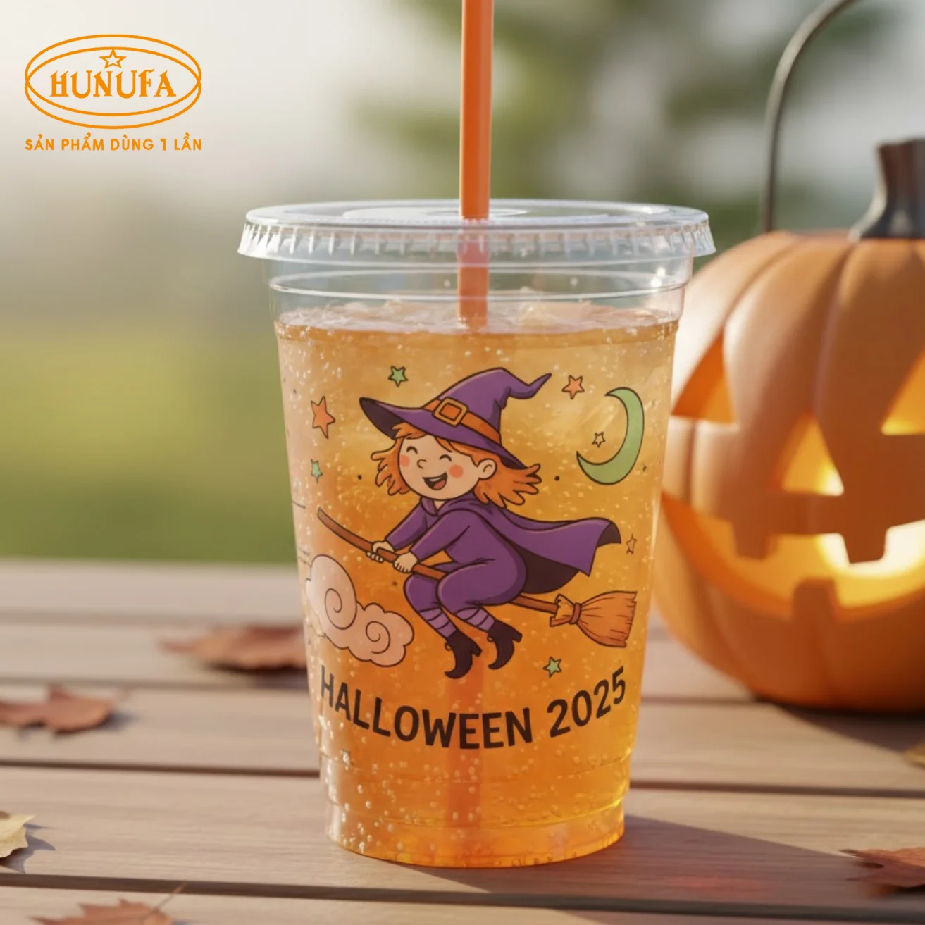 Ly nhựa Halloween