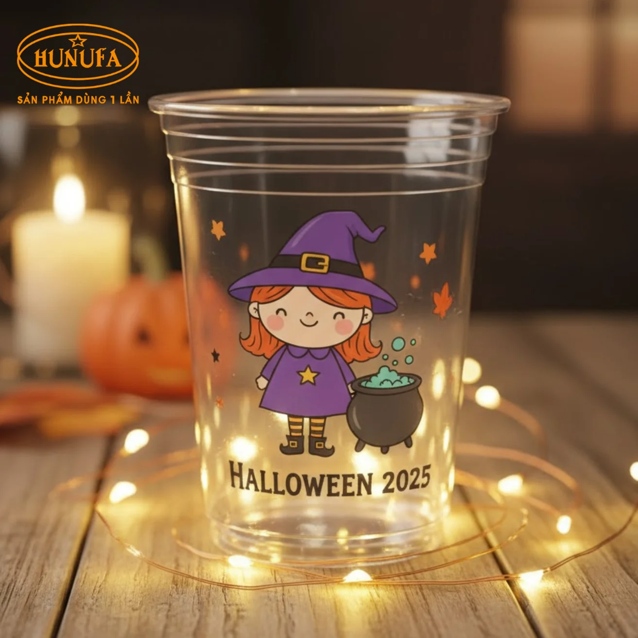Ly nhựa Halloween