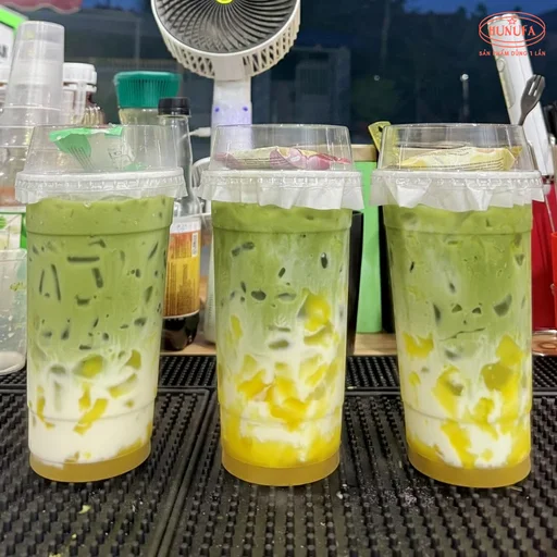 matcha sữa chuối