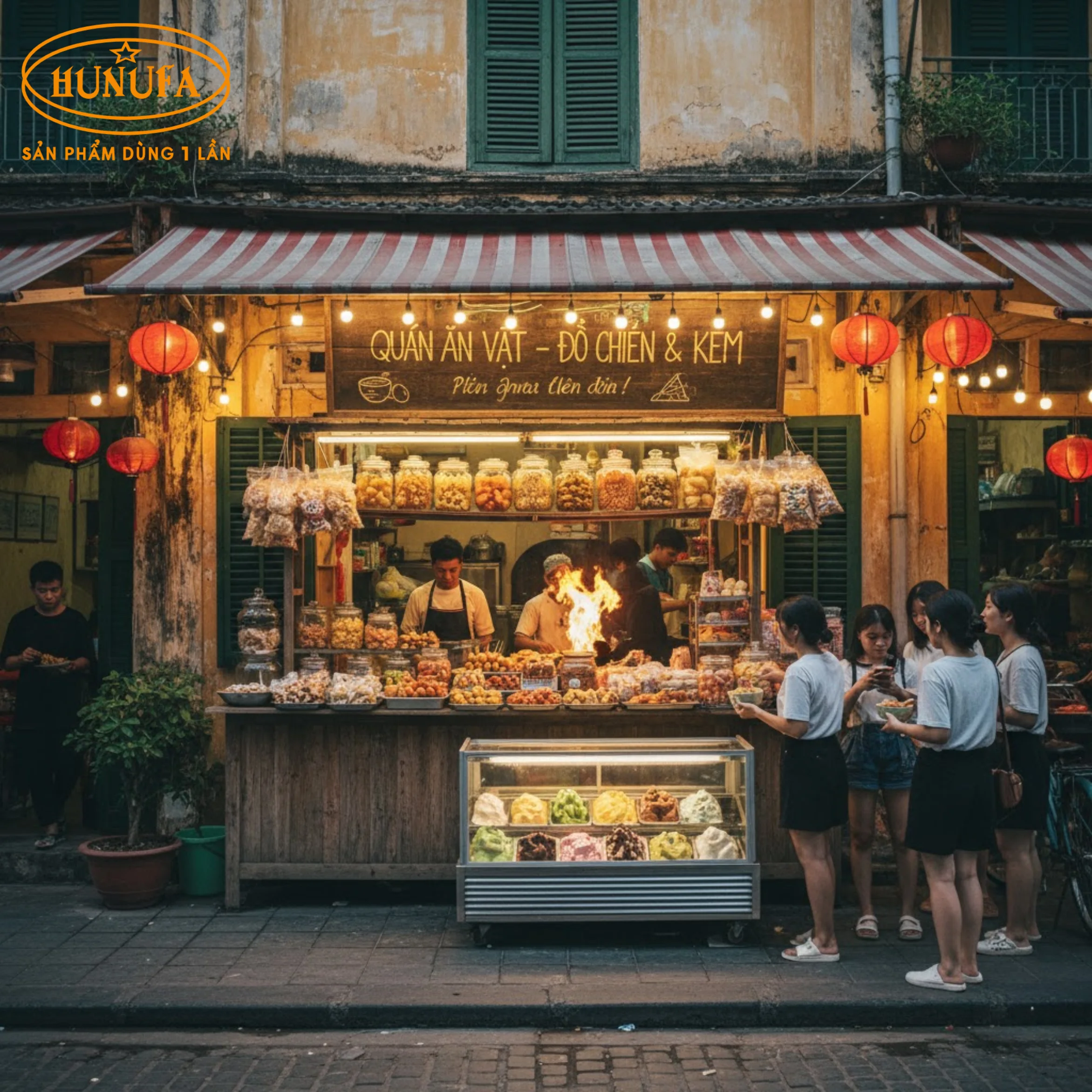 Mở quán ăn vặt cần bao nhiêu vốn
