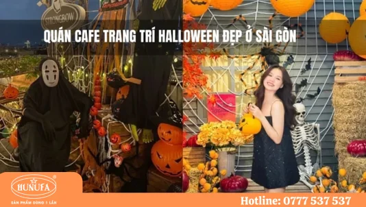 Khám phá 5 quán cafe trang trí Halloween đẹp ở Sài Gòn 2026