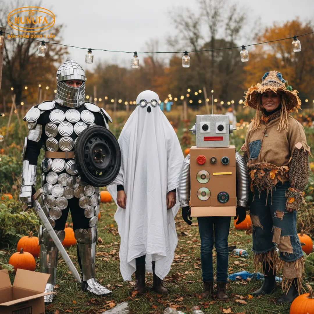 Khám phá 99+ ý tưởng trang phục halloween tái chế đẹp mắt, dễ làm