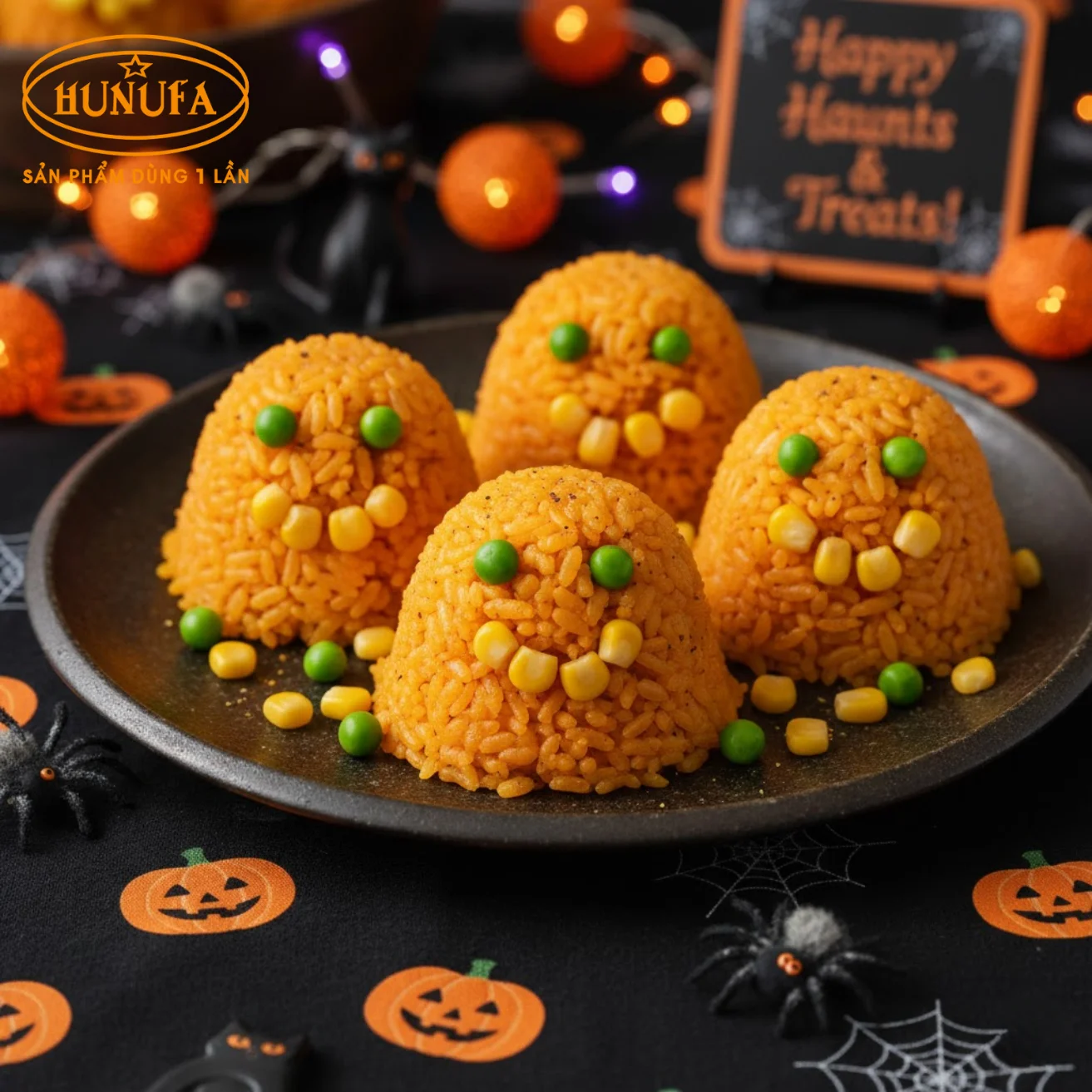 Trang trí món ăn Halloween