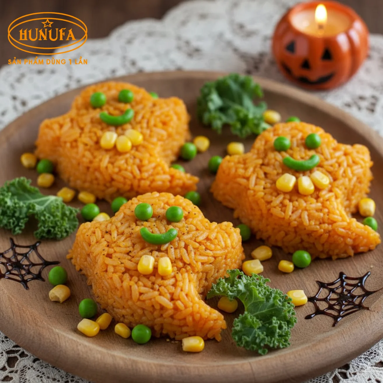 Trang trí món ăn Halloween
