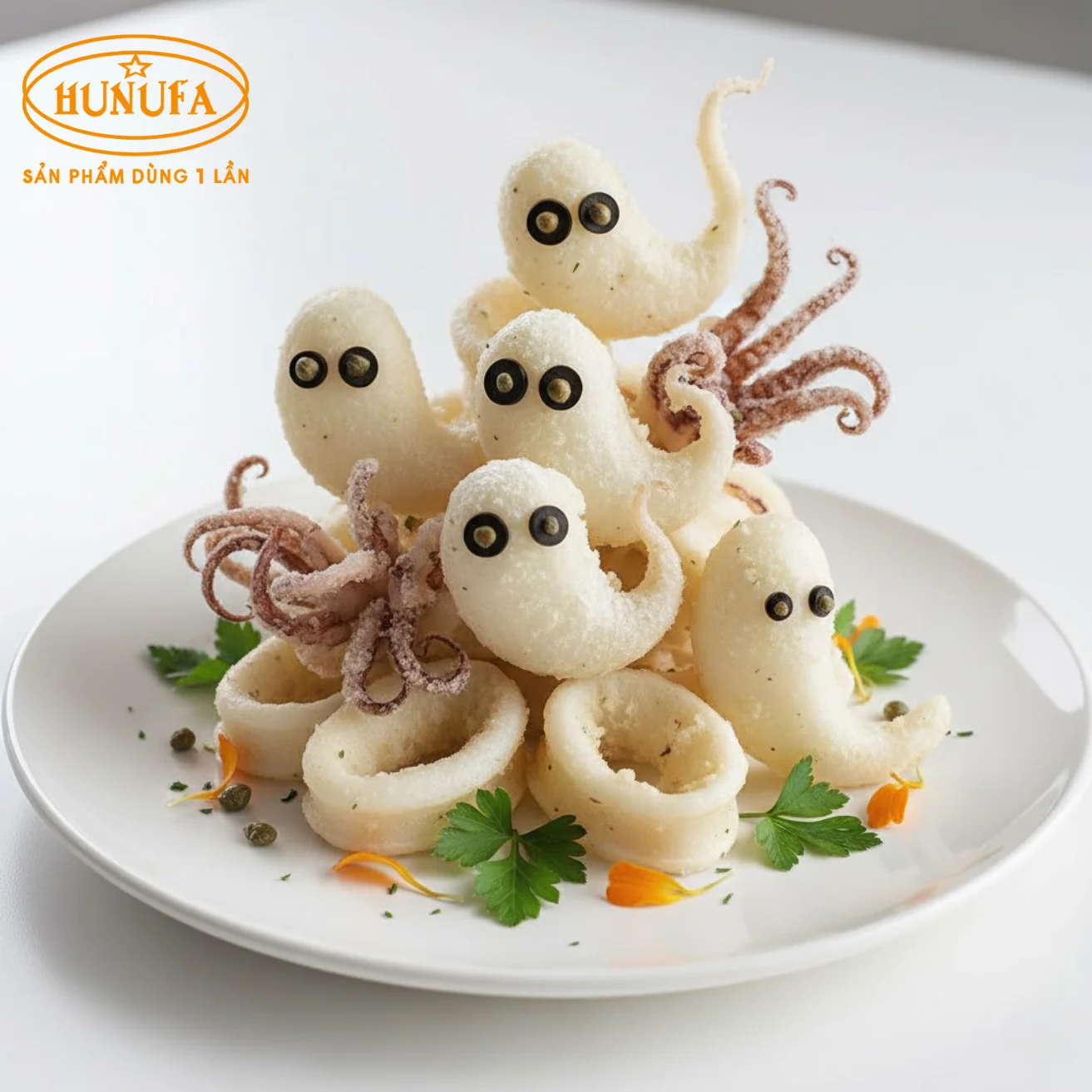 Trang trí món ăn Halloween