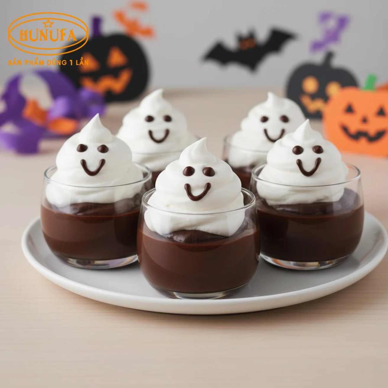 Trang trí món ăn Halloween