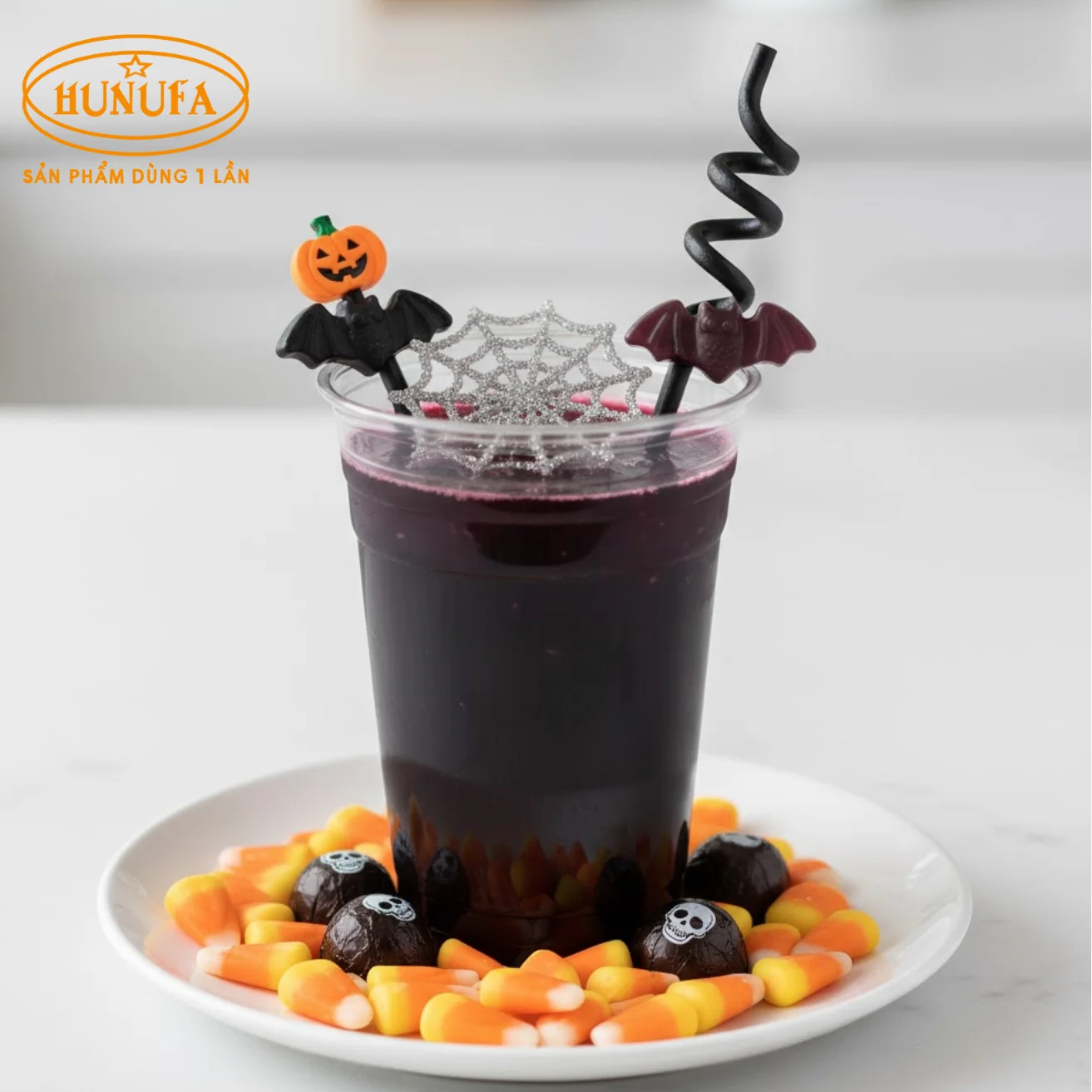 Trang trí món ăn Halloween