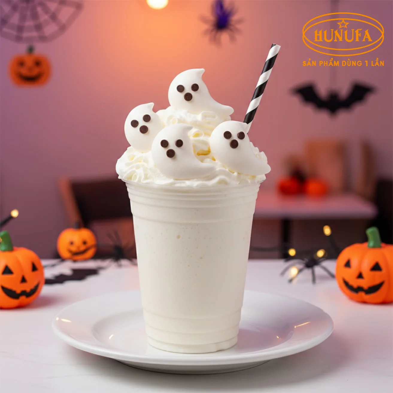 Trang trí món ăn Halloween