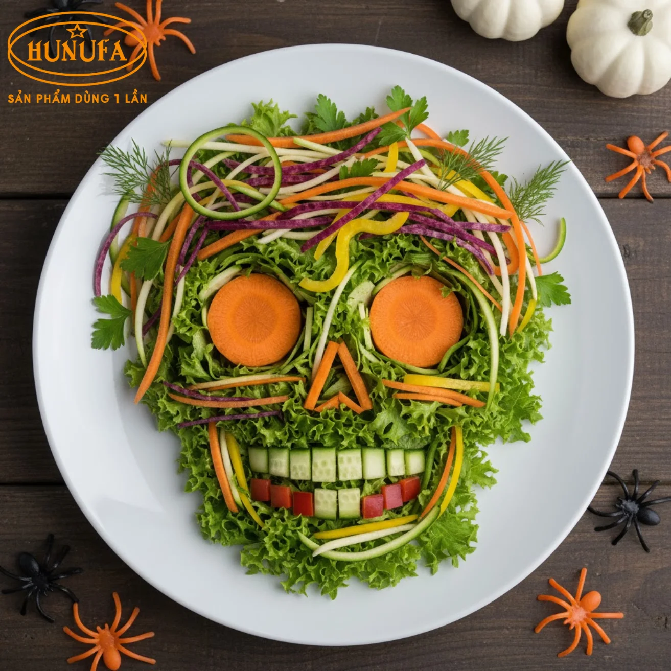 Trang trí món ăn Halloween