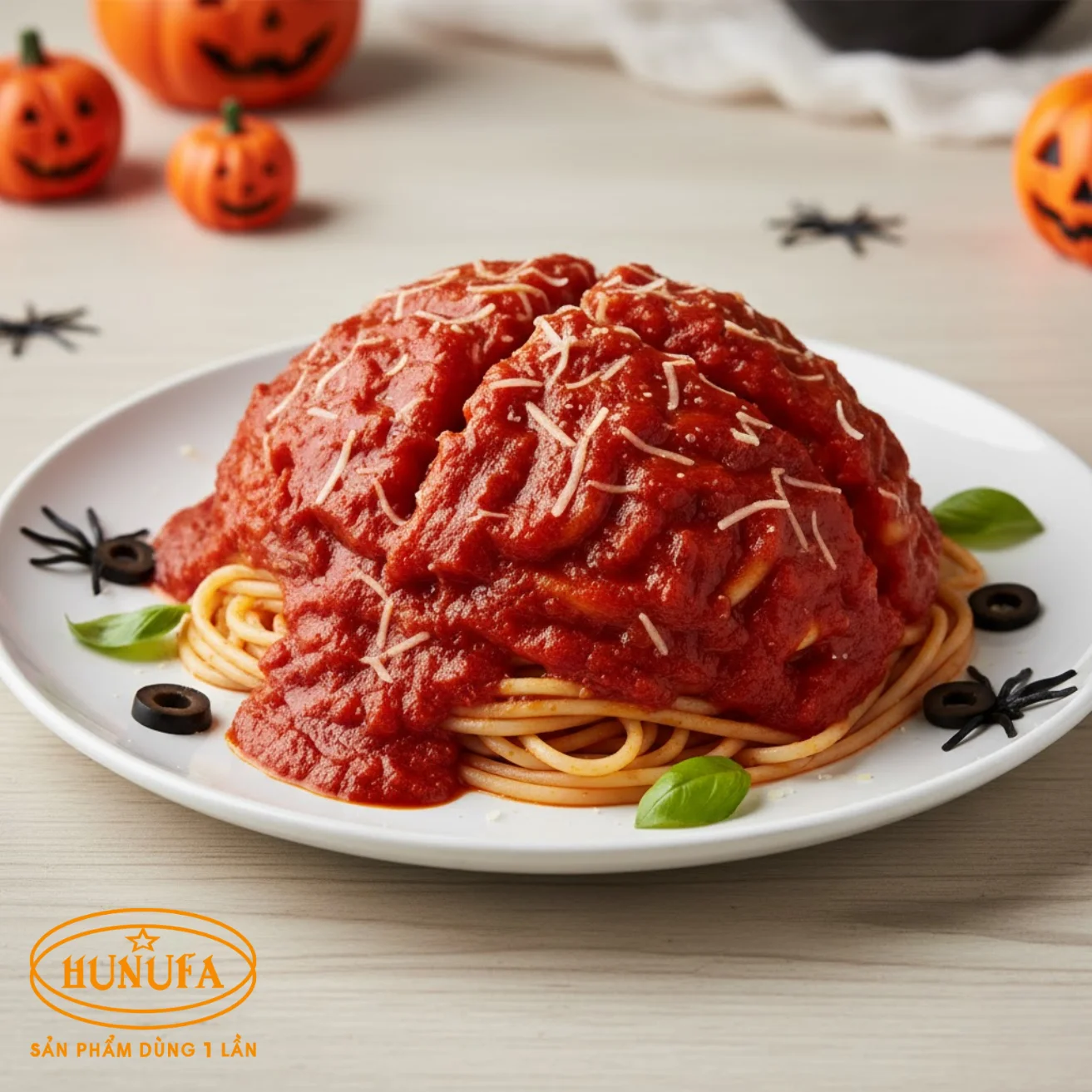 Trang trí món ăn Halloween