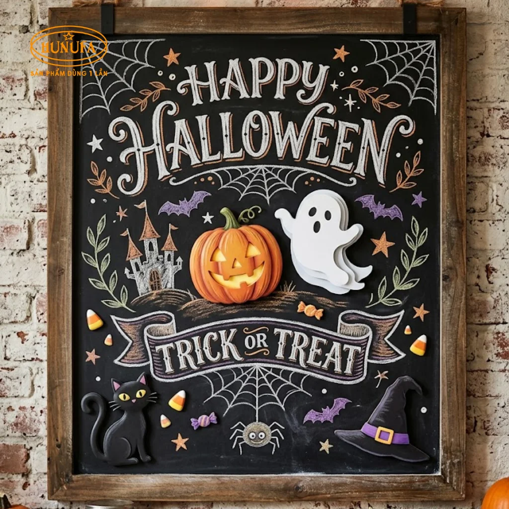 20+ Ý tưởng vẽ bảng trang trí Halloween ấn tượng cho mùa lễ hội