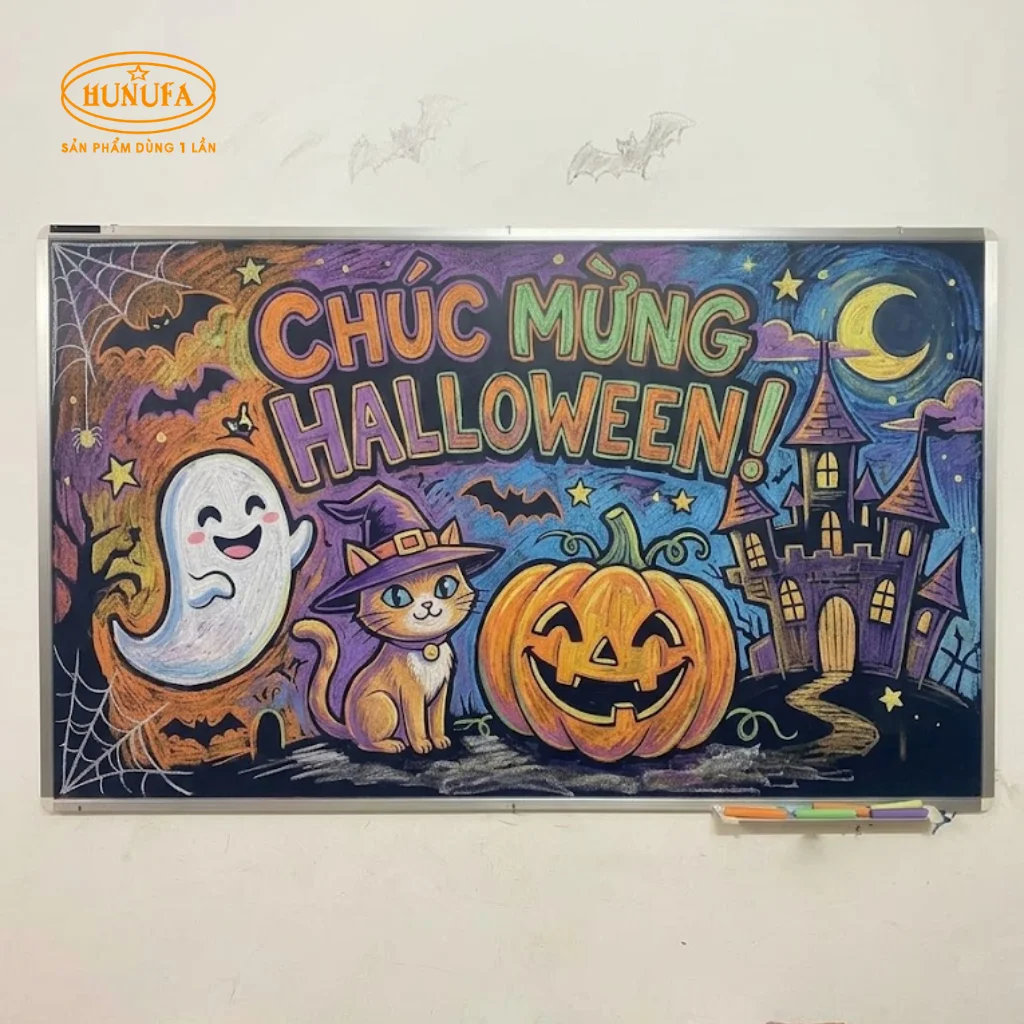 20+ Ý tưởng vẽ bảng trang trí Halloween ấn tượng cho mùa lễ hội