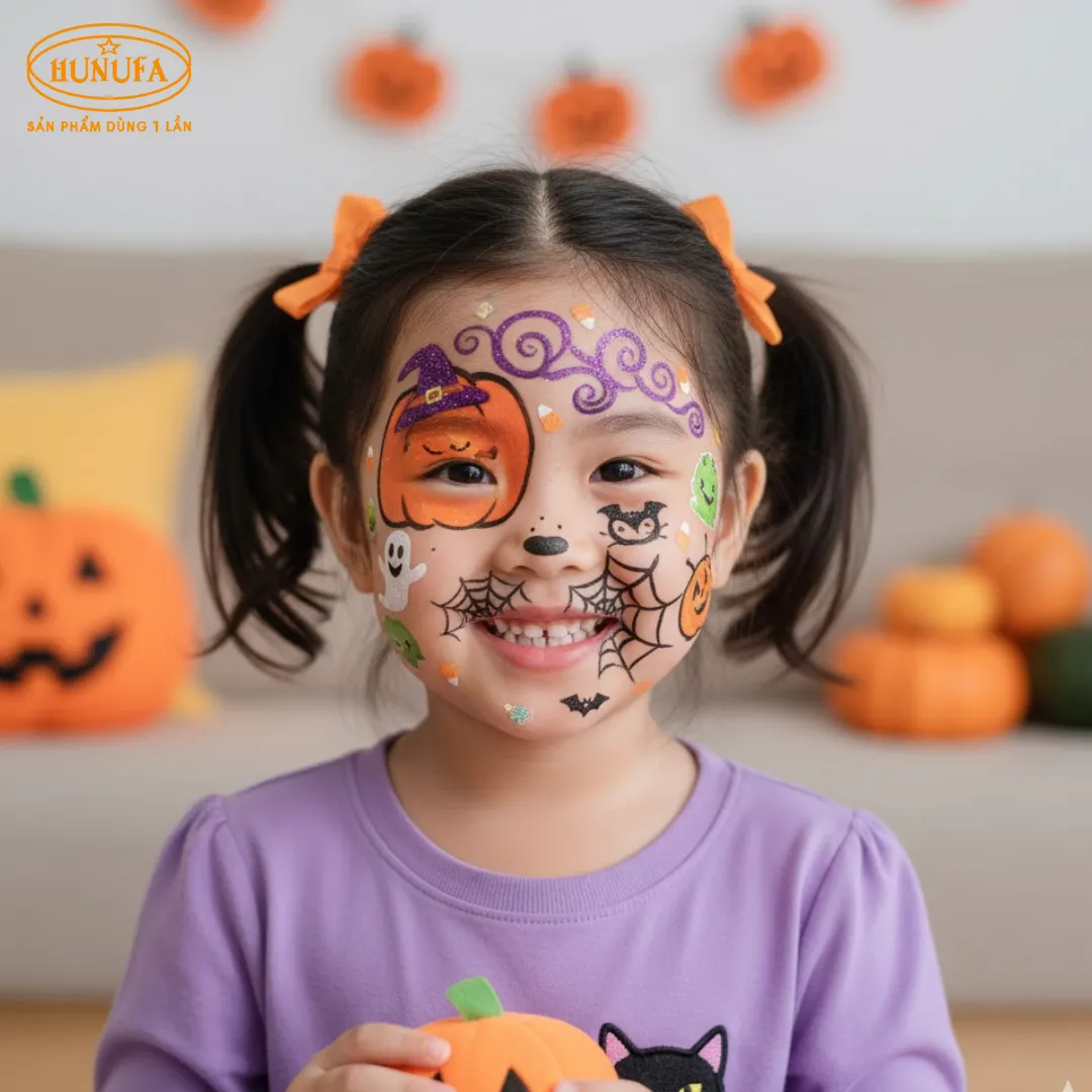 10+ ý tưởng vẽ mặt trang trí halloween đẹp và dễ thực hiện