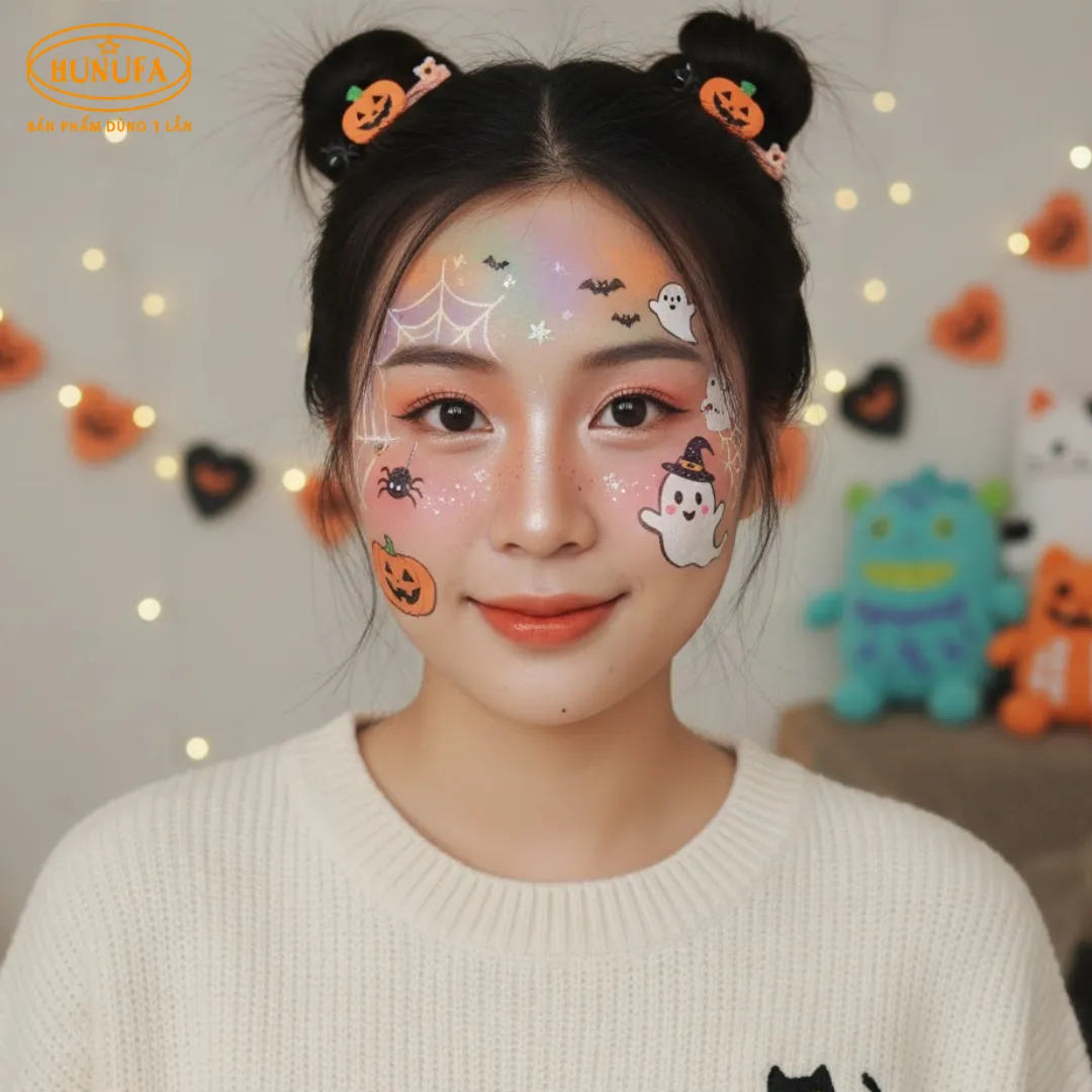 10+ ý tưởng vẽ mặt trang trí halloween đẹp và dễ thực hiện