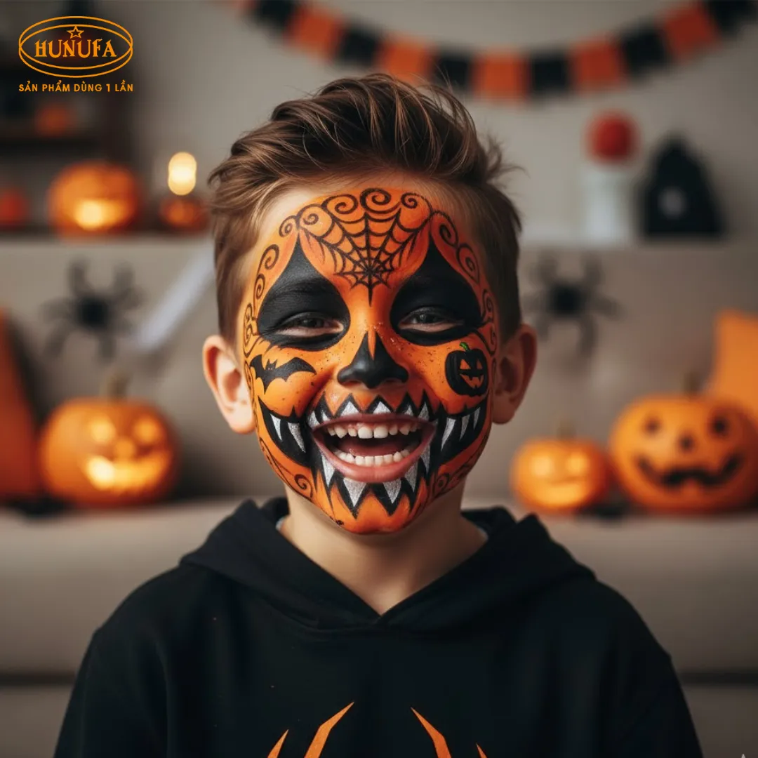 10+ ý tưởng vẽ mặt trang trí halloween đẹp và dễ thực hiện