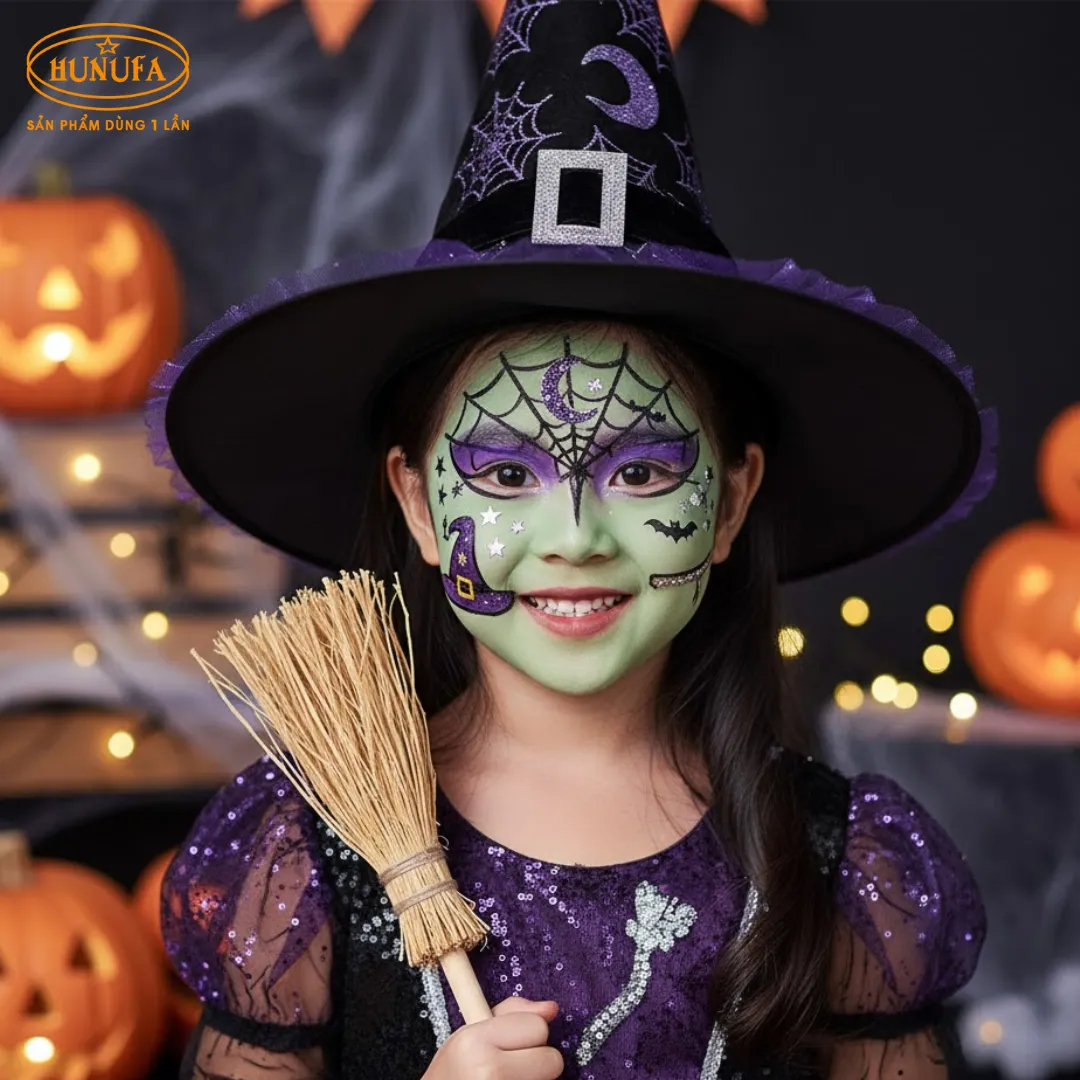 10+ ý tưởng vẽ mặt trang trí halloween đẹp và dễ thực hiện
