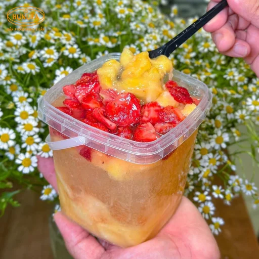 xô đựng trà sữa