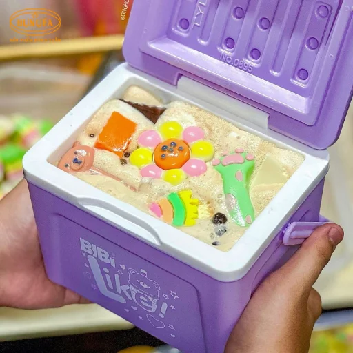 xô đựng trà sữa